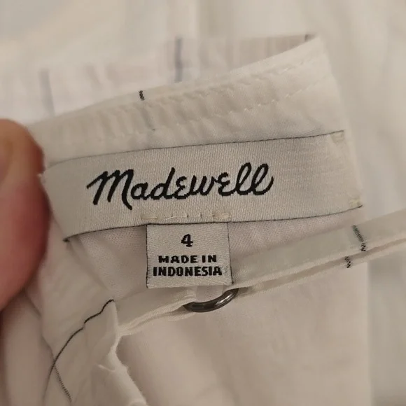 MADEWELL Windowpane Cutout Cami Mididress - Picture 11 of 12